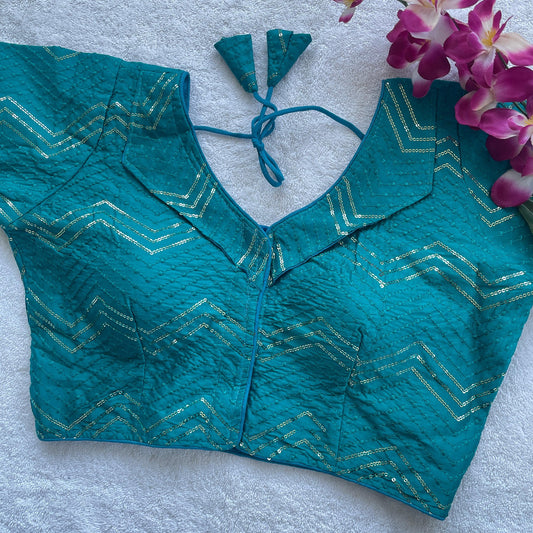 Soft Silk Designer readymade saree Blouses