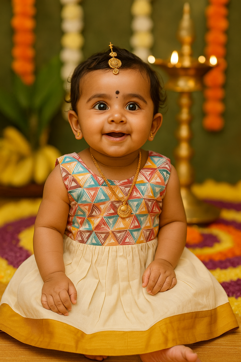 Girls traditional wear