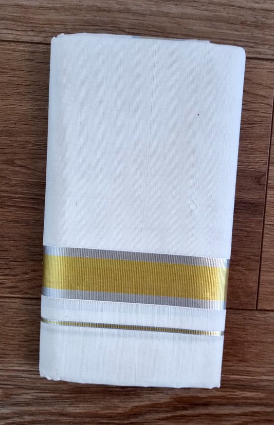 Men's Balaramapuram Kerala Cotton Dhoti/ Mundu
