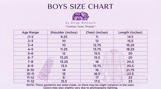 Boys Madras Kattan Mandarin Collar Shirt – Festive Wear