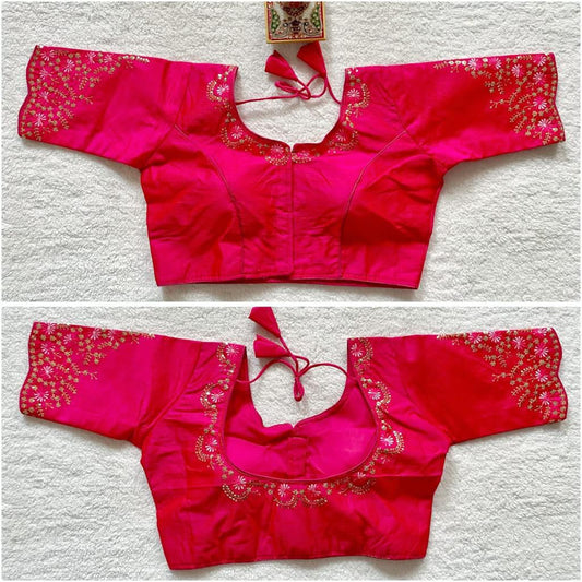 Phontam silk readymade saree blouses
