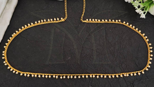 Designer Fancy Style High Gold Polish Antique Hip Chain